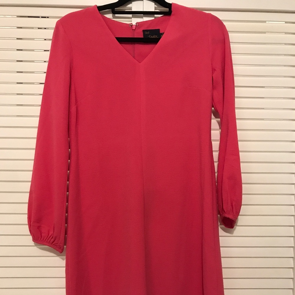 Just...taylor pink shift dress